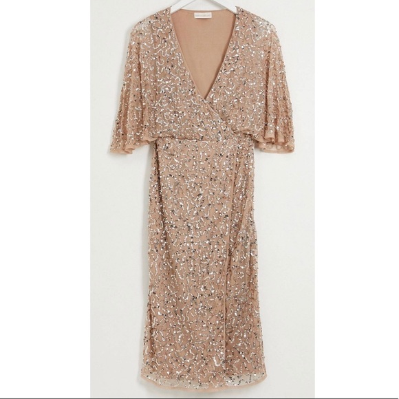 ASOS maya sequin bridesmaid dress 2 - Picture 4 of 7